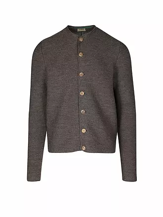 GOTTSEIDANK | Gilet traditionnel en tricot ALOISIUS | grau